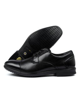 C PAUL BLACK LEATHER