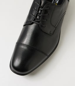 C PAUL BLACK LEATHER