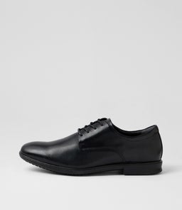 C PERCY CF BLACK LEATHER