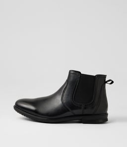 Porter Black Leather Chelsea Boots Porter Black Leather Chelsea Boots