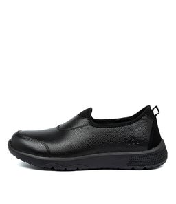 DAYSHA CF BLACK LEATHER