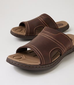 DALLAS CF DARK BROWN CRAZYHORSE LEATHER