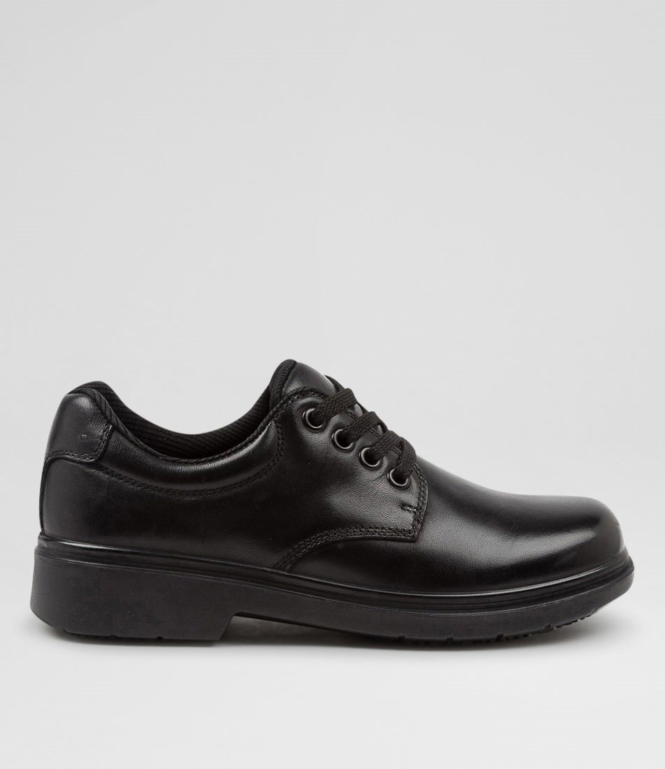 Roar Youth E Black Leather Lace Up Shoes Roar Youth E Black Leather Lace Up Shoes