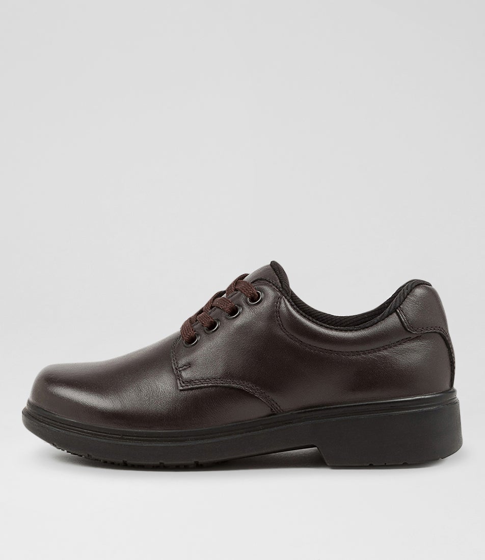 Roar Youth E Brown Leather Lace Up Shoes Roar Youth E Brown Leather Lace Up Shoes