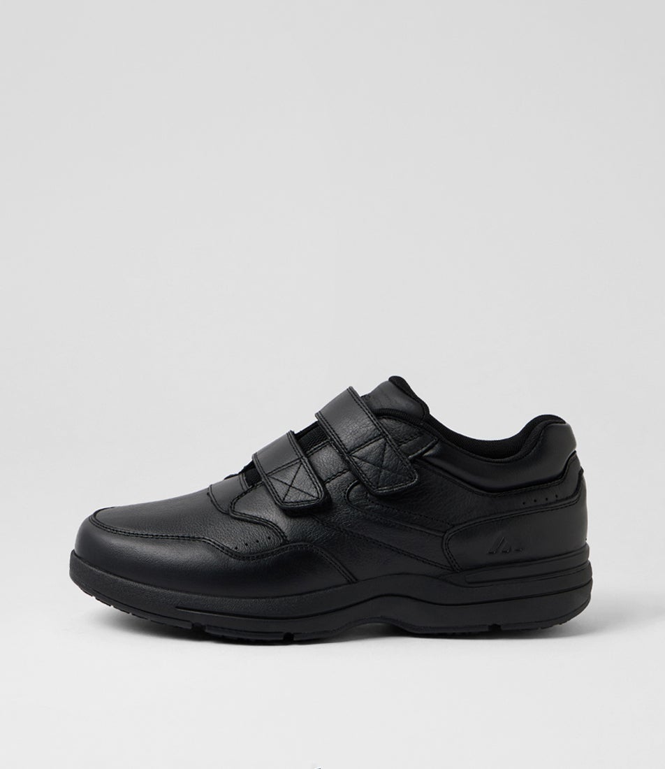 Reset Adj M Black Leather Flat Shoes Reset Adj M Black Leather Flat Shoes