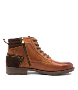 LIAM CF COGNAC PULL UP LEATHER