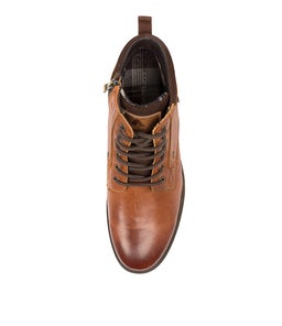 LIAM CF COGNAC PULL UP LEATHER