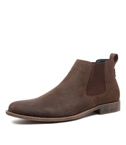 UTAH CF DK BROWN SUEDE