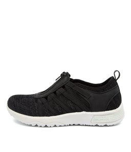DRISCOLL CF BLACK WHITE SOLE KNIT