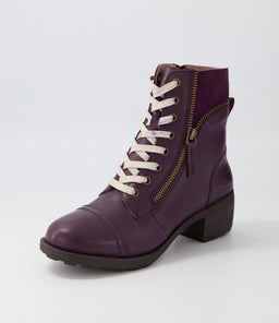 DURANGO CF PURPLE LEATHER SUEDE