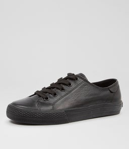 UNIVERSE JNR CF BLACK LEATHER