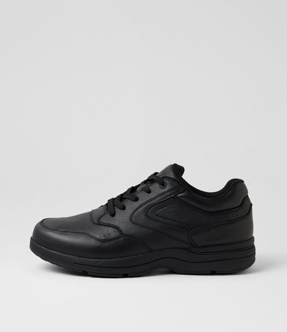 RESET LACE M CF BLACK LEATHER