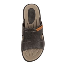 DOLTON CF BLACK WORN SADDLE LEATHER
