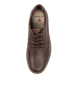 BRYAN CF CHOC TUMBLE LEATHER