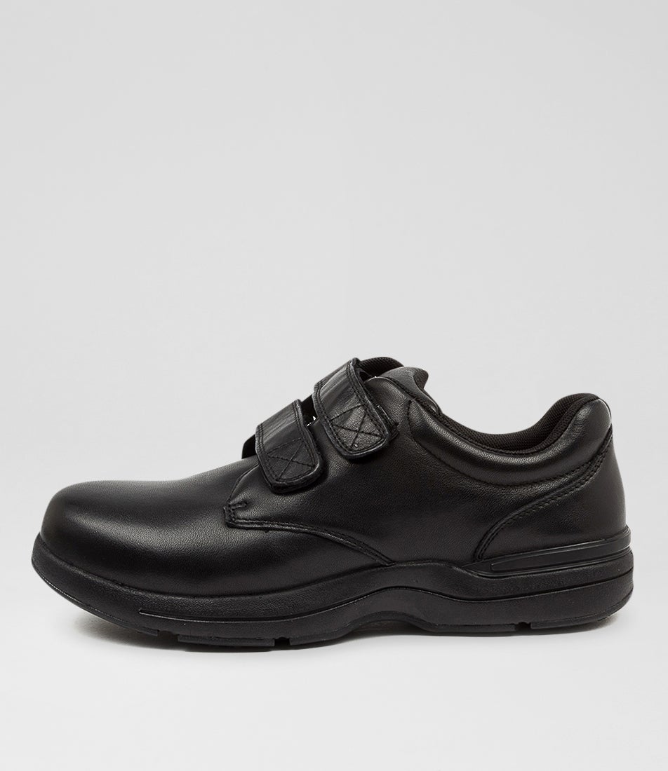 Renegade Senior Black Leather Adjustable Shoes Renegade Senior Black Leather Adjustable Shoes