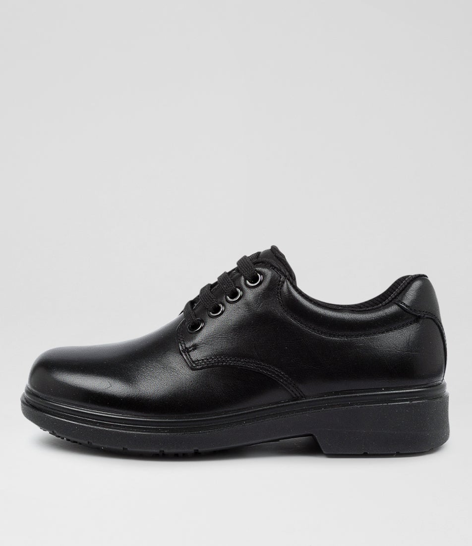 Roar Youth C Black Leather Lace Up Shoes Roar Youth C Black Leather Lace Up Shoes