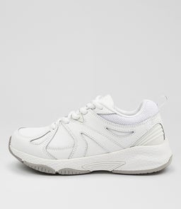 TEMPO JNR LACE CF WHITE LEATHER