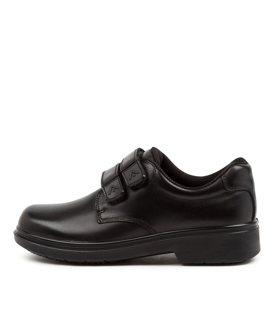 Roar Junior E Black Leather Adjustable Shoes Roar Junior E Black Leather Adjustable Shoes