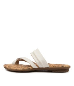 SANCHO CF WHITE LEATHER