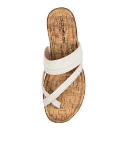 SANCHO CF WHITE LEATHER