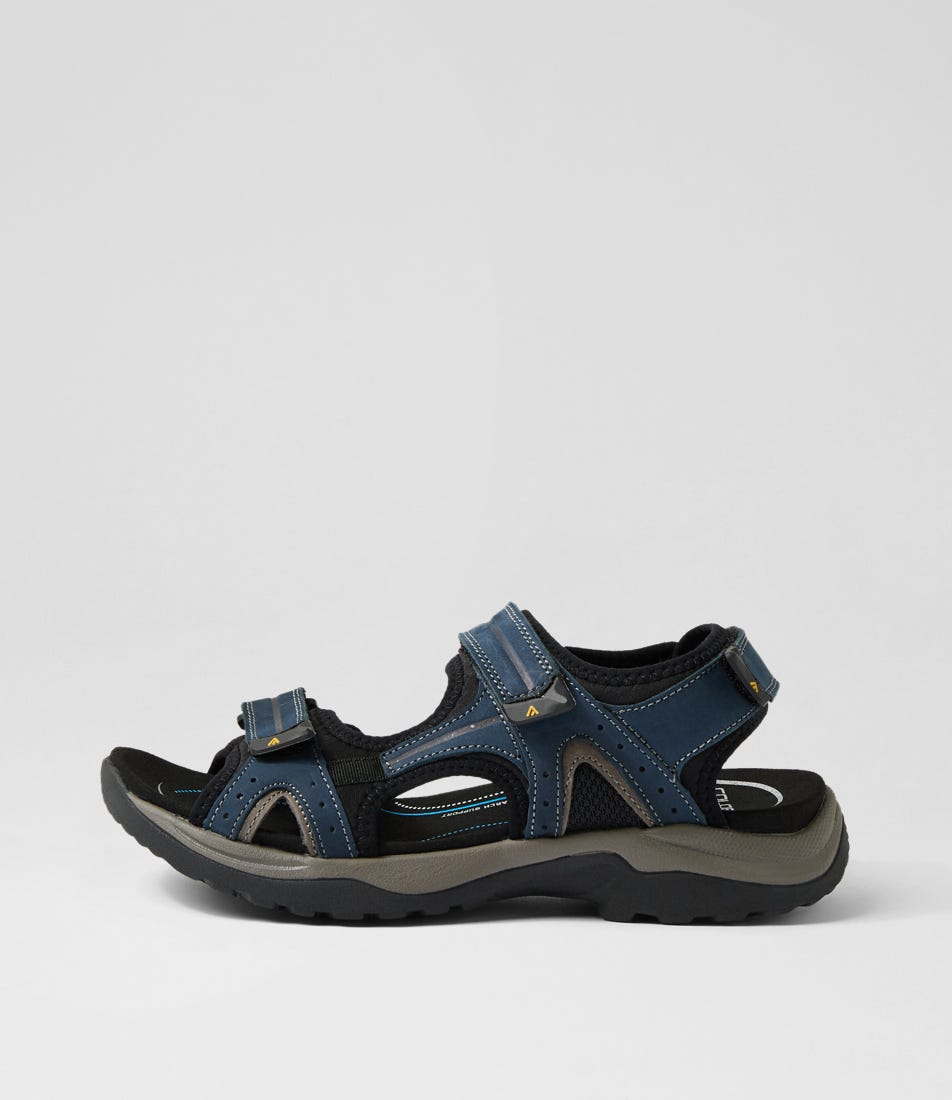 Javelin Denim Blue Nubuck Sandals Javelin Denim Blue Nubuck Sandals