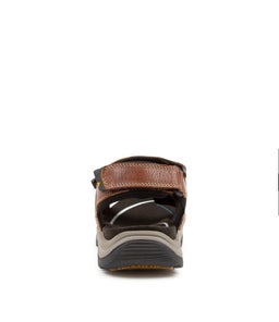 JAVELIN CF DK BROWN WORN SADDLE LEATHER