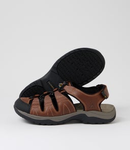 JAWS CF BROWN CRAZYHORSE LEATHER