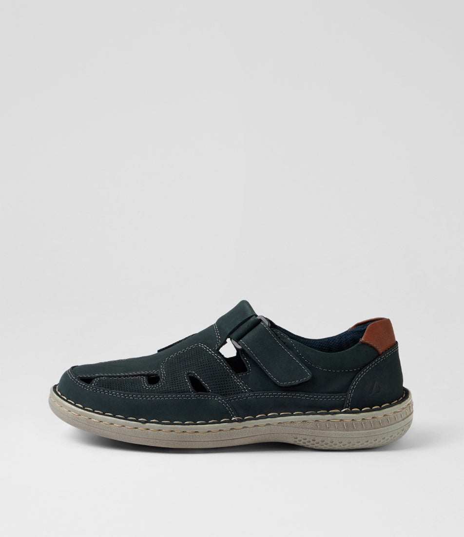 Sumo Navy Nubuck Flat Shoes Sumo Navy Nubuck Flat Shoes