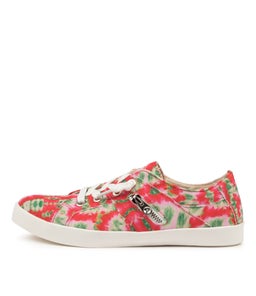 ELTHIA CF PINK MULTI TIE DYE CANVAS