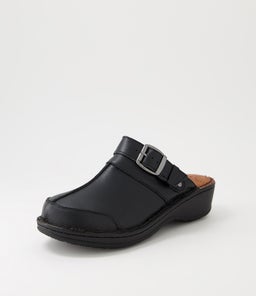 NILIYA CF BLACK LEATHER