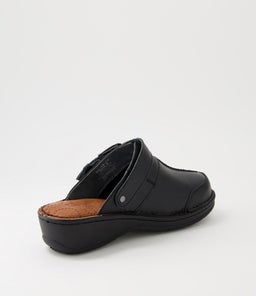 NILIYA CF BLACK LEATHER
