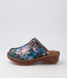 NILIYA CF LEAF MULTI SUEDE