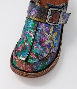 NILIYA CF LEAF MULTI SUEDE