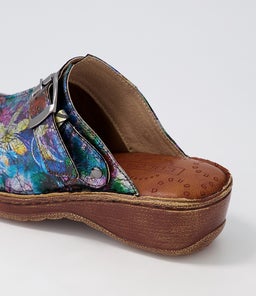 NILIYA CF LEAF MULTI SUEDE