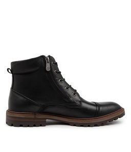 GASP CF BLACK LEATHER