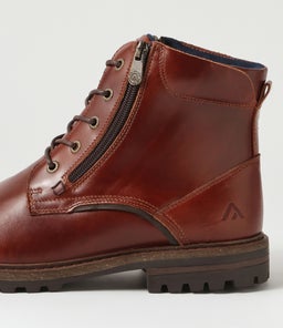 GASP CF COGNAC PULL UP LEATHER