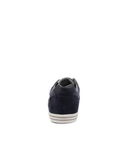 LANETTI CF NAVY CANVAS SUEDE