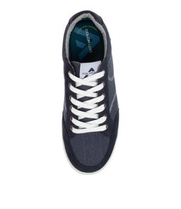 LANETTI CF NAVY CANVAS SUEDE