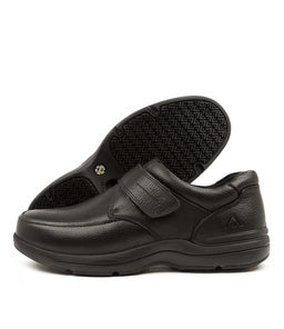 REVEL CF BLACK TUMBLE LEATHER