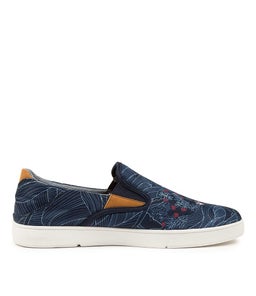 AIREYS CF NAVY MULTI PRINT CANVAS