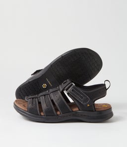 IPANEMA CF BLACK TUMBLE LEATHER