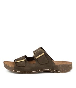 OISTER CF DK OLIVE NUBUCK
