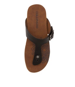 EMIES ECO CF BLACK RECYCLED LEATHER
