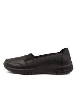MASHINGS CF BLACK BLACK SOLE TUMBLED LEATHER