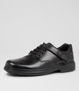 ROAR SNR E ZIP CF BLACK LEATHER