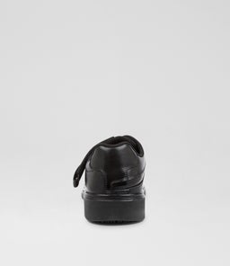ROAR SNR E ZIP CF BLACK LEATHER
