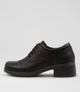 TINA SNR CF MATTE BLACK LEATHER