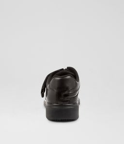 ROAR JNR E ZIP CF BLACK LEATHER