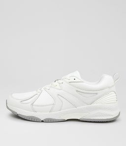 Tempo Senior E Nm White Leather Sneakers Tempo Senior E Nm White Leather Sneakers