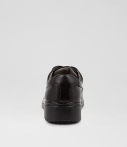 REACT2 JNR E S CF BLACK LEATHER